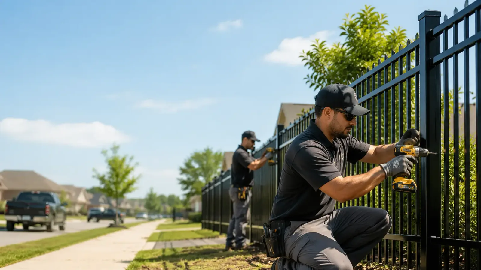 Metal Fence Installation in Takoma Park, MD
